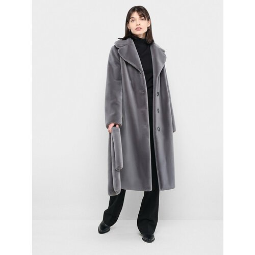 Купить Пальто ALEF, размер 52, серый
Ультрамодное пальто из искусственного меха с поясо...