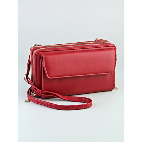 Купить Сумка клатч , фактура гладкая, красный
Женская сумка клатч - это стильный и прак...