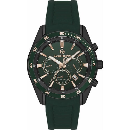 Купить Наручные часы SERGIO TACCHINI, черный, зеленый
Мужские часы. Коллекция Coast Lif...