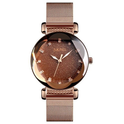 Купить Наручные часы SKMEI, коричневый, золотой
SKMEI 9188 - стильные женские часы ярко...