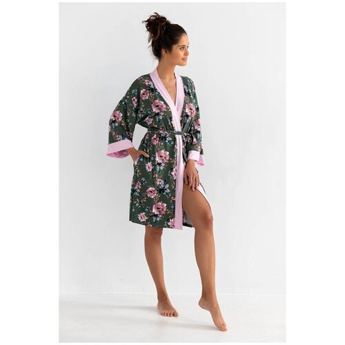 Купить Халат Sensis, размер S/M, розовый
Запашной халат-кимоно Rose Pink с рукавами 3/4...