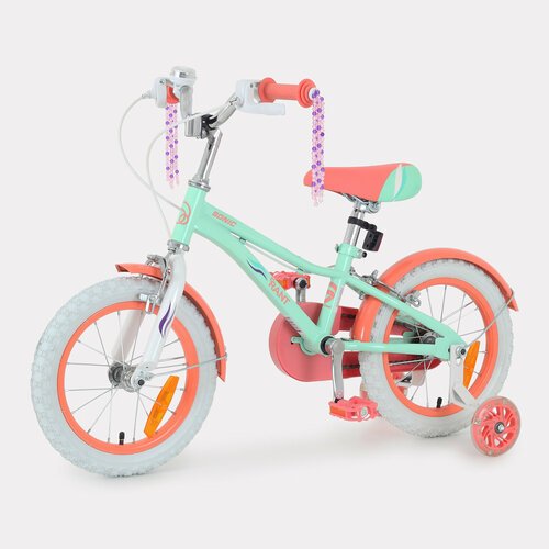 Купить Велосипед двухколесный детский RANT "Sonic" мятный
Велосипед двухколесный детски...