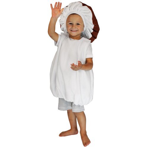 Купить Костюм Вестифика, размер 128-134, белый/коричневый
Карнавальный костюм Боровик с...