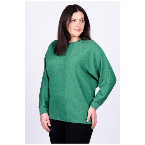 Купить Джемпер SVESTA, размер 58, зеленый
Женский джемпер оверсайз больших размеров из...