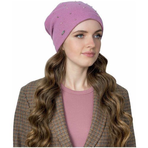 Купить Шапка Landre, размер 56-59, фиолетовый, розовый
Женская шапка-бандана из 100% ше...