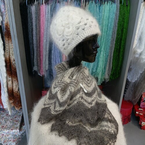 Купить Шапка Орчанка, размер 52/58, белый
Очень теплая, мягкая и красивая шапка"Снежные...