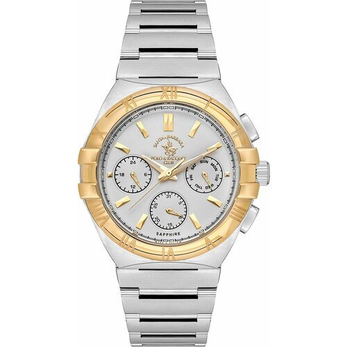 Купить Наручные часы SANTA BARBARA POLO & RACQUET CLUB Luxury, серебряный, серый
Мужски...