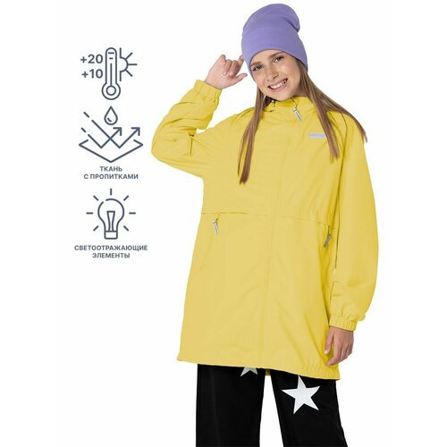 Купить Куртка NIKASTYLE 4л5024, размер 158-80, желтый
Ветровка демисезонная для девочки...