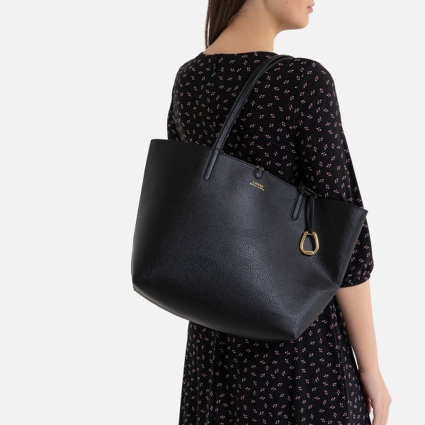 Купить Сумка-шоппер двухсторонняя с большими ручками единый размер черный
Женская сумка...