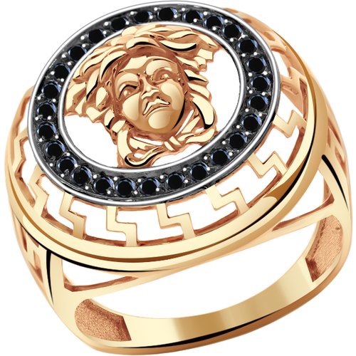 Купить Кольцо Diamant online, золото, 585 проба, фианит, размер 20, золотой
<p>В нашем...