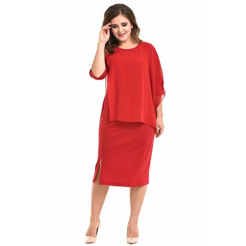 Купить Платье SVESTA, размер 64, красный
Элегантное, стильное и нарядное женское платье...