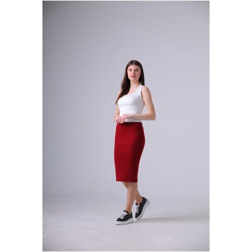 Купить Юбка NELco, размер 46-48, бордовый
Трикотажная юбка-карандаш - один из самых мод...