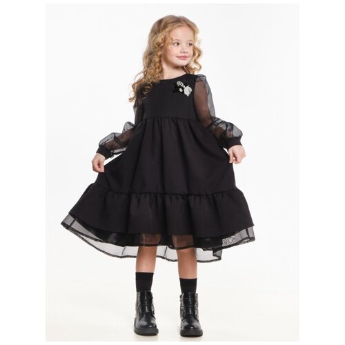 Купить Платье Mini Maxi, размер 128, черный, серый
Платье для девочек Mini Maxi, модель...