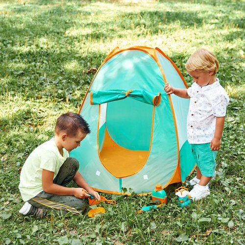 Купить Детская игровая палатка "Набор Туриста" с набором для пикника 8 предметов G209-0...