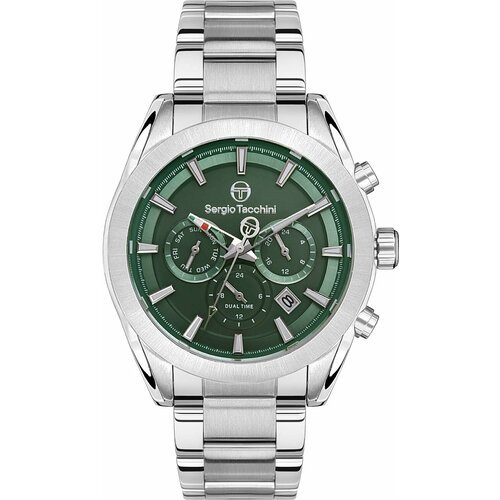 Купить Наручные часы SERGIO TACCHINI, зеленый, серебряный
Мужские часы. Коллекция Archi...
