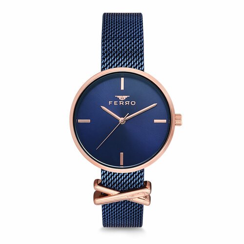Купить Наручные часы Ferro, синий
Яркие женские наручные часы Ferro идеальны для тех, к...
