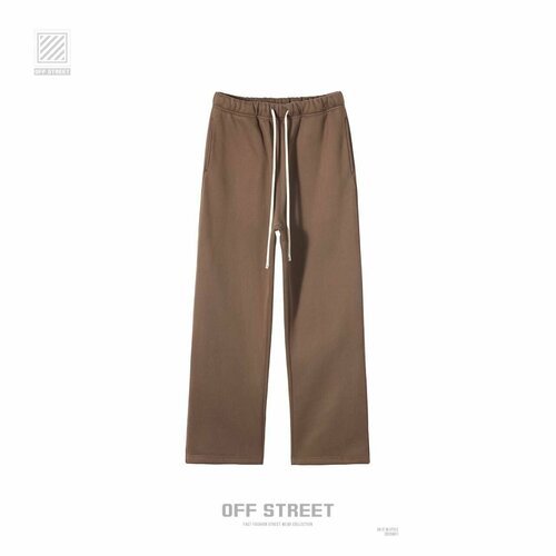 Купить Брюки Off Street, размер L, коричневый
Прямые спортивные штаны OFF STREET – дово...