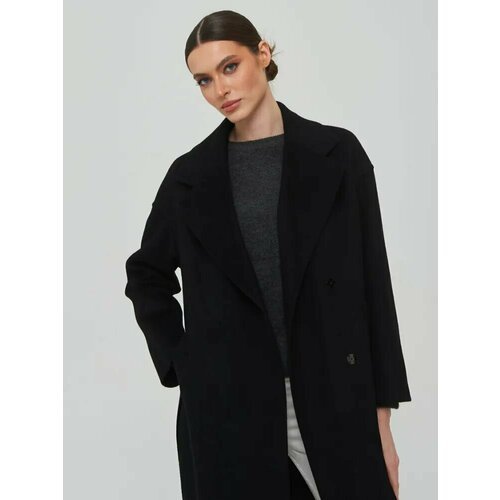 Купить Пальто КАЛЯЕВ, размер 52, черный
Женское демисезонное пальто прямого силуэта. Ру...