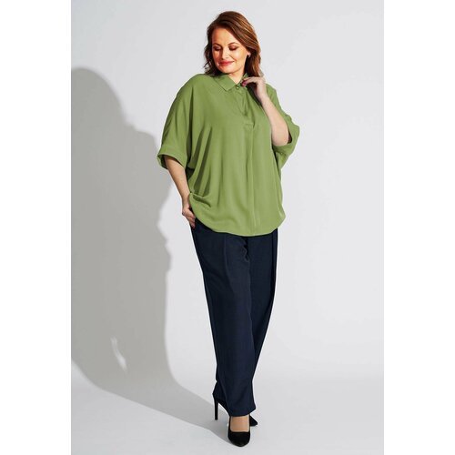 Купить Блуза D'IMMA fashion studio, размер 48, зеленый
Дизайнерская блуза Манола, сочет...