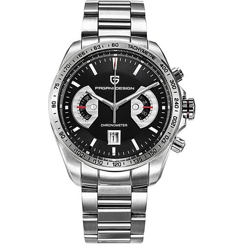 Купить Наручные часы Pagani Design, черный, серебряный
Дизайн наручных часов Pagani Des...