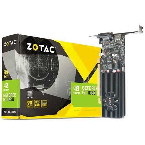 Купить Видеокарта ZOTAC GeForce GT 1030 2GB Low Profile (ZT-P10300A-10L), Retail
<p>Вид...