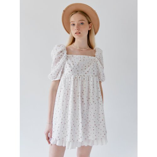 Купить Сарафан Ramaduelle, размер M-L, белый
Платье baby doll из хлопка - идеальный сар...