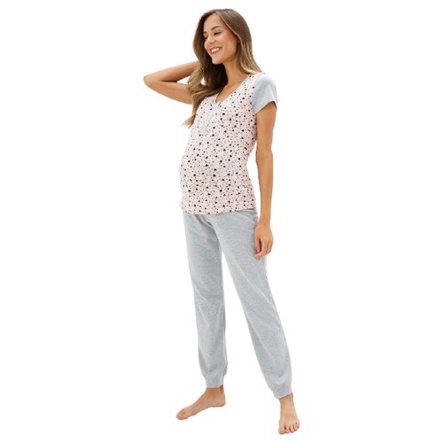 Купить Пижама Magic Jewel, размер 48, розовый
Комплект подходит как для беременных, так...