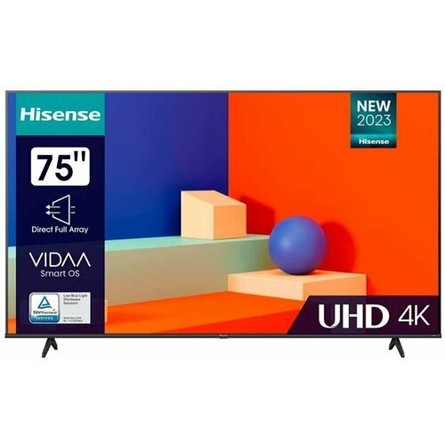Купить Hisense Телевизор 75" Smart Hisense 75A6K (Vidaa)
Экран: 3840 x 2160, DLED, 4K U...