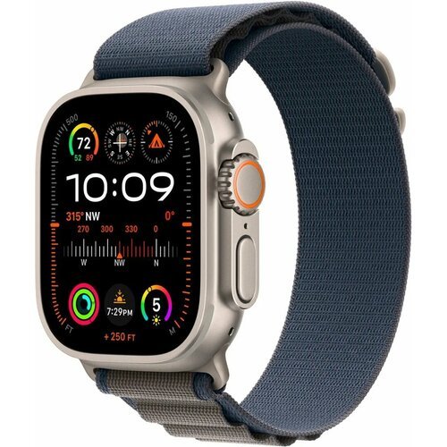 Купить Часы Apple watch Ultra 2 49mm Titanium Case GPS+Cellular Alpine Loop Blue S
 

С...