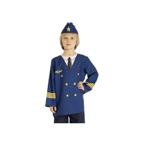 Купить Костюм Вестифика, размер 116-122, синий
Карнавальный костюм Летчик произведен из...