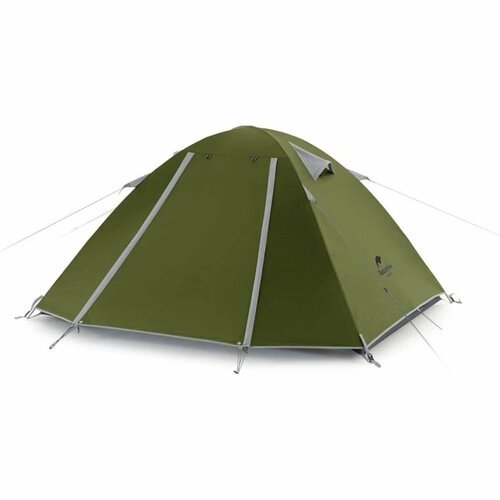 Купить Палатка Naturehike P-Series Lightweigh 2-местная 210T Dark Green, 6927595783627...