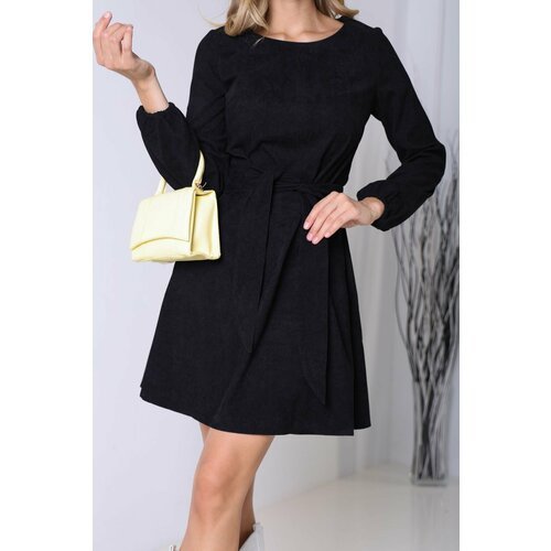 Купить Платье A-A Awesome Apparel by Ksenia Avakyan, размер 48, черный
Вельветовое плат...