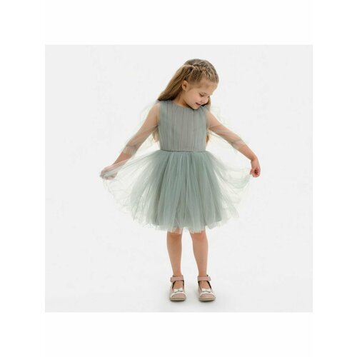 Купить Платье Kaftan, размер 122/128, зеленый
Платье для девочки с прозрачными рукавами...