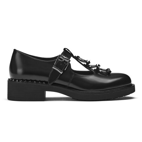 Купить Туфли ASH, размер 37, черный
Туфли закрытые женские, черный/металлик, натуральна...