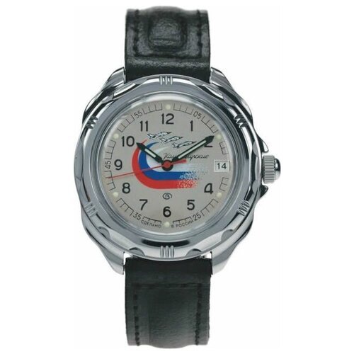 Купить Наручные часы Восток Командирские, черный, серый
Часы наручные механические с ру...