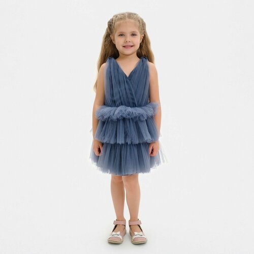 Купить Платье Kaftan, размер 32, синий
Платье нарядное детское KAFTAN: плательная ткань...