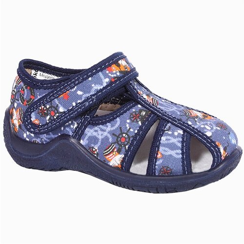 Купить Сандалии Kapika, размер 23, синий
Текстильные сандалики-тапочки для маленького м...