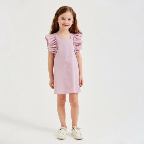 Купить Платье Minaku, размер 110, розовый
Платье для девочки MINAKU : плательная ткань,...