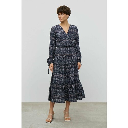 Купить Платье Baon, размер 52, синий
Женское платье в стиле бохо из весенне-летней колл...