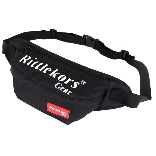 Купить Сумка поясная Rittlekors Gear, фактура гладкая, черный
Поясная сумка, также изве...