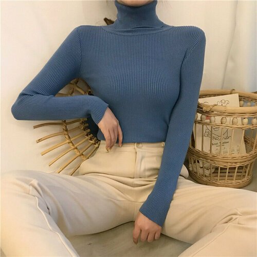 Купить Пуловер, размер EL, синий
Водолазка – это не только теплая и удобная вещь, но и...