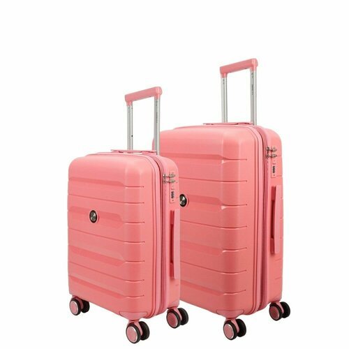 Купить Умный чемодан Ambassador, 2 шт., 80 л, размер S/M, розовый
Чемоданы с расширение...