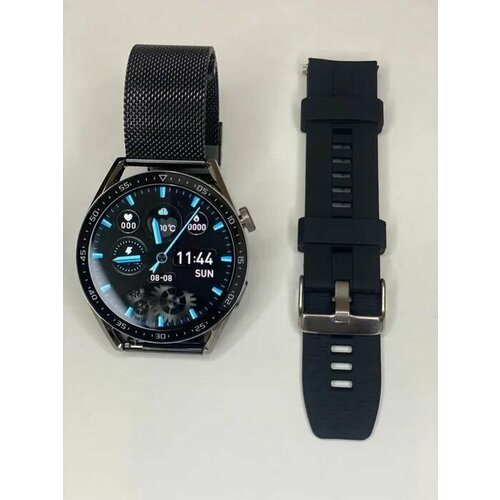 Купить Смарт часы Wearfit Pro GT8 PRO PREMIUM 2023 черные с двумя ремешками с сенсорным...