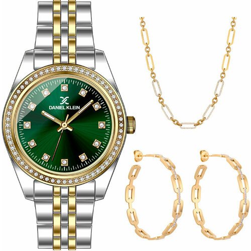 Купить Наручные часы Daniel Klein, серебряный, зеленый
Женские часы. Коллекция Match. С...