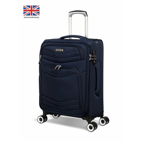 Купить Чемодан IT Luggage, размер S, синий
Стильный и прочный чемодан из текстиля небол...
