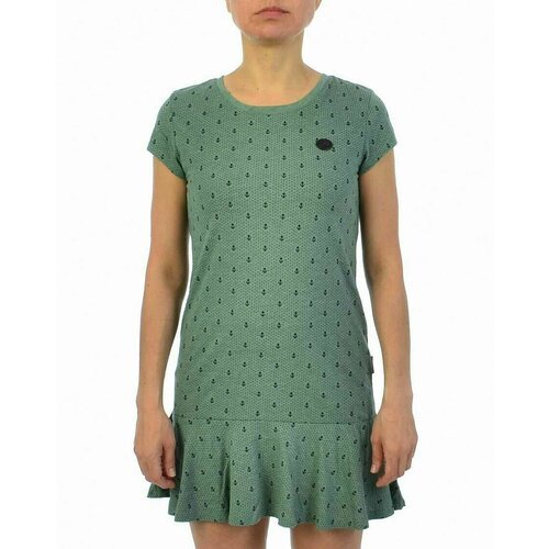 Купить Платье Naketano, размер L, зеленый
Стильное женское платье прямого кроя и коротк...