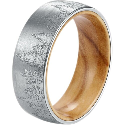 Купить Кольцо POYA, размер 20.5
Мужское вольфрамовое кольцо с изображением леса великол...