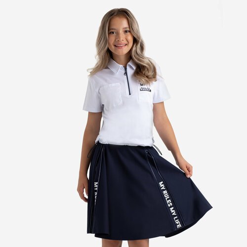 Купить Школьная юбка Kapika, размер 146, синий
Оригинальная школьная юбка из трикотажа...