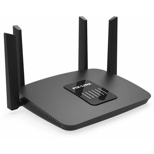 Купить WIFI Роутер / Двухдиапазонный Роутер WiFi PIX-LINK LV-AC06 до 1200 Мбит/с. black...