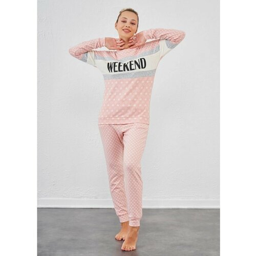 Купить Пижама Relax Mode, размер 46/48, розовый
Волшебная мягкая женская пижама из нежн...